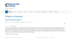 Desktop Screenshot of electroncad.com.br