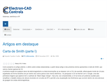 Tablet Screenshot of electroncad.com.br